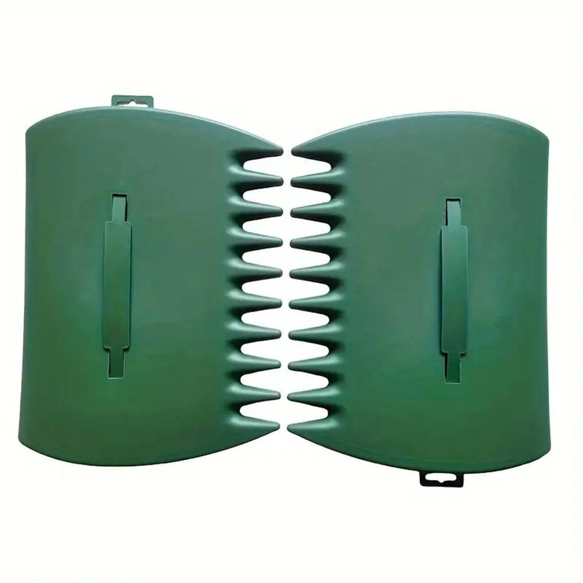 2 Piece Leaf Scoop Rake Plastic Handheld Garden Leaf Collector Cleanup Tools