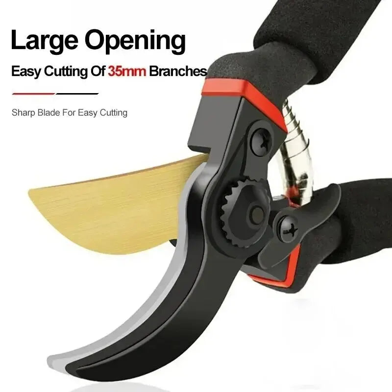 10 Inch Garden Pruning Shears SK5 Steel Branch Cutter Eagle Beak Design
