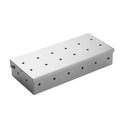 Stainless Steel Smoker Box for Wood Chips BBQ Grill Smoking Accessory