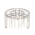 Stainless Steel Vertical Grill Rack 24 Skewer Holder for BBQ and Air Fryer