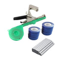 Plant Tapener Tool Garden Plant Tying Machine Kit with 10 Tape Rolls for Vegetable Vine and Flower Support