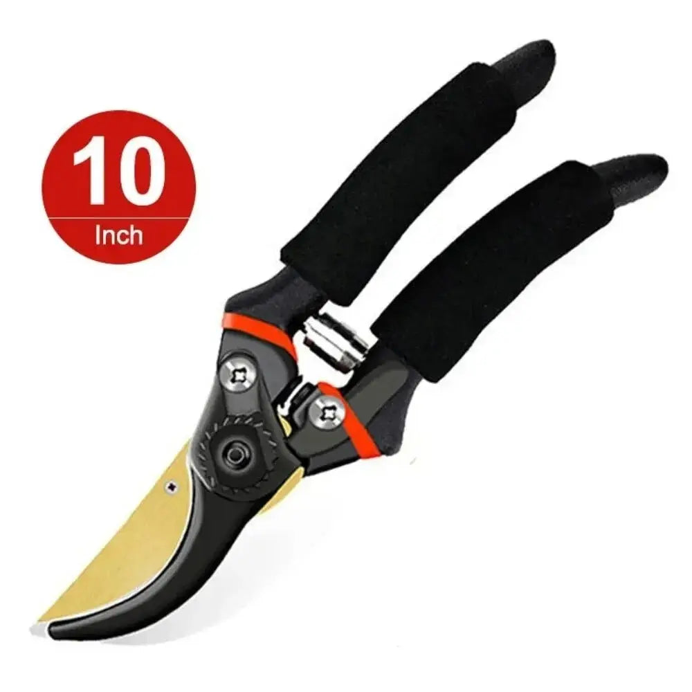10 Inch Garden Pruning Shears SK5 Steel Branch Cutter Eagle Beak Design