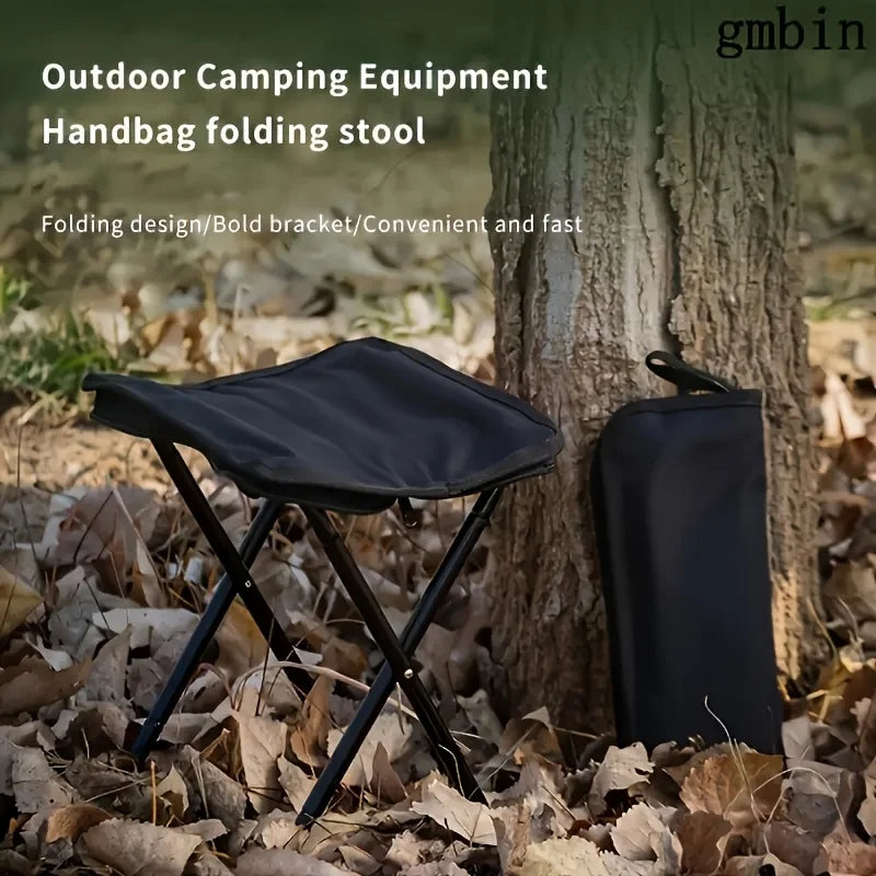 Portable Folding Stool Lightweight Camping Chair Foldable Seat for Fishing Hiking Travel Outdoor and Indoor Use