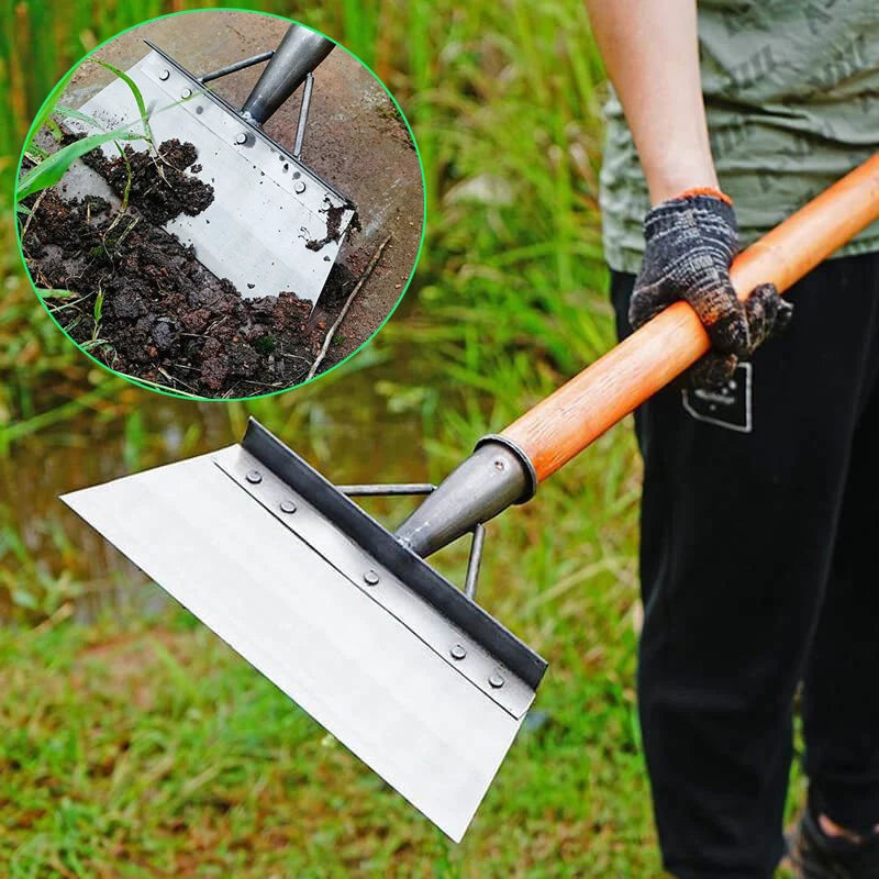 20cm Stainless Steel Garden Cleaning Shovel Multifunctional Weeding Moss Removal Tool