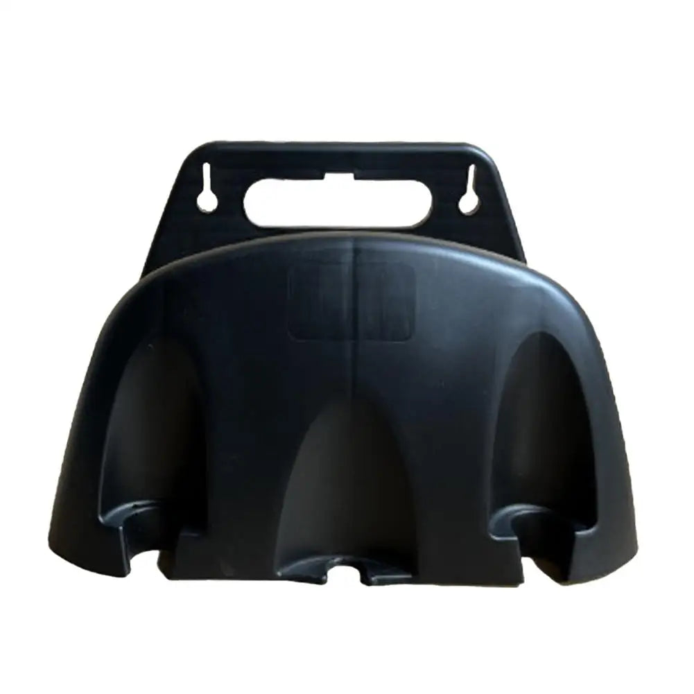 Garden Hose Holder Black Wall Mounted Hose Storage Rack for Irrigation Hose Pipe and Watering Accessories