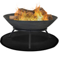 36 Inch Round Fireproof BBQ Mat Heat Resistant Stove Pad for Outdoor Use