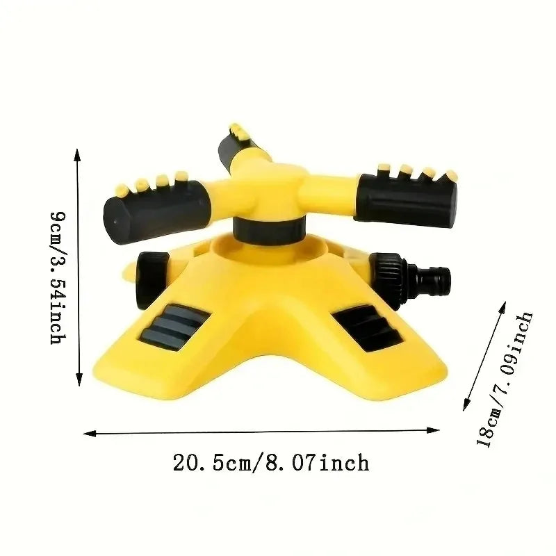 360 Degree Automatic Garden Sprinkler Rotating Watering Kit for Lawn Yard Garden and Irrigation