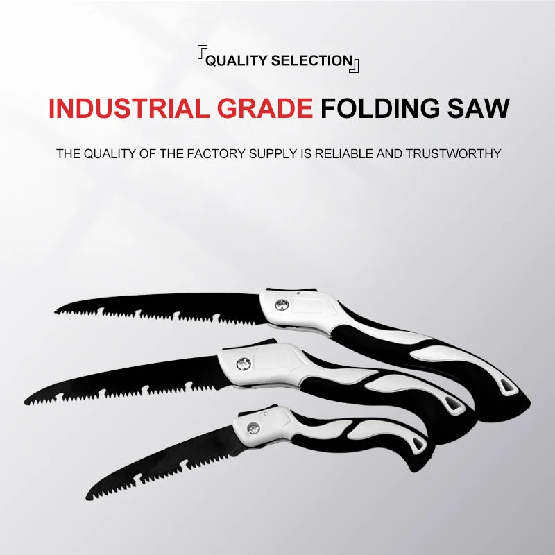 Under 100mm Folding Hand Saw with Sharp Steel Blade for Wood Cutting Camping Gardening and Outdoor Use