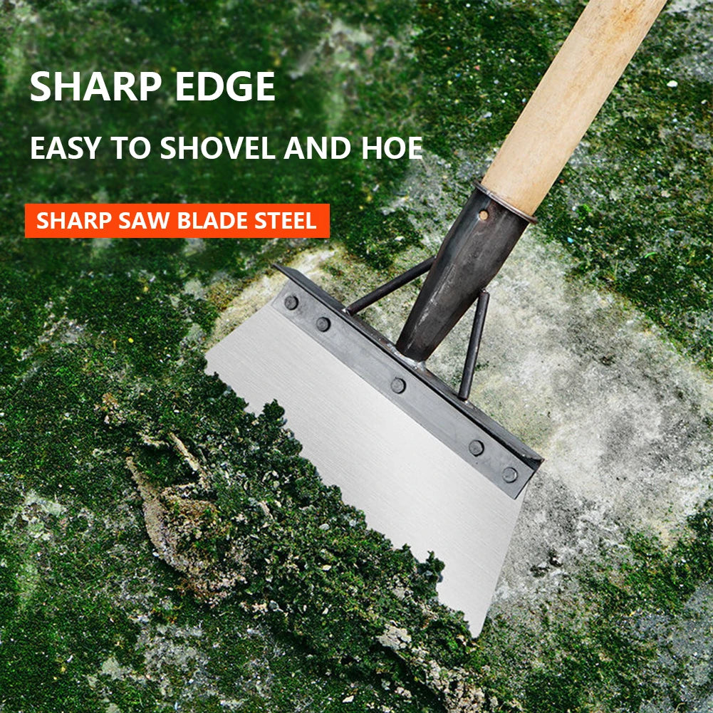 20cm Stainless Steel Garden Cleaning Shovel Multifunctional Weeding Moss Removal Tool
