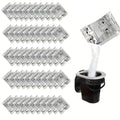 20 Piece Toilet Waste Treatment Powder Portable Deodorizer and Liquid Solidifier for Camping Travel Toilets