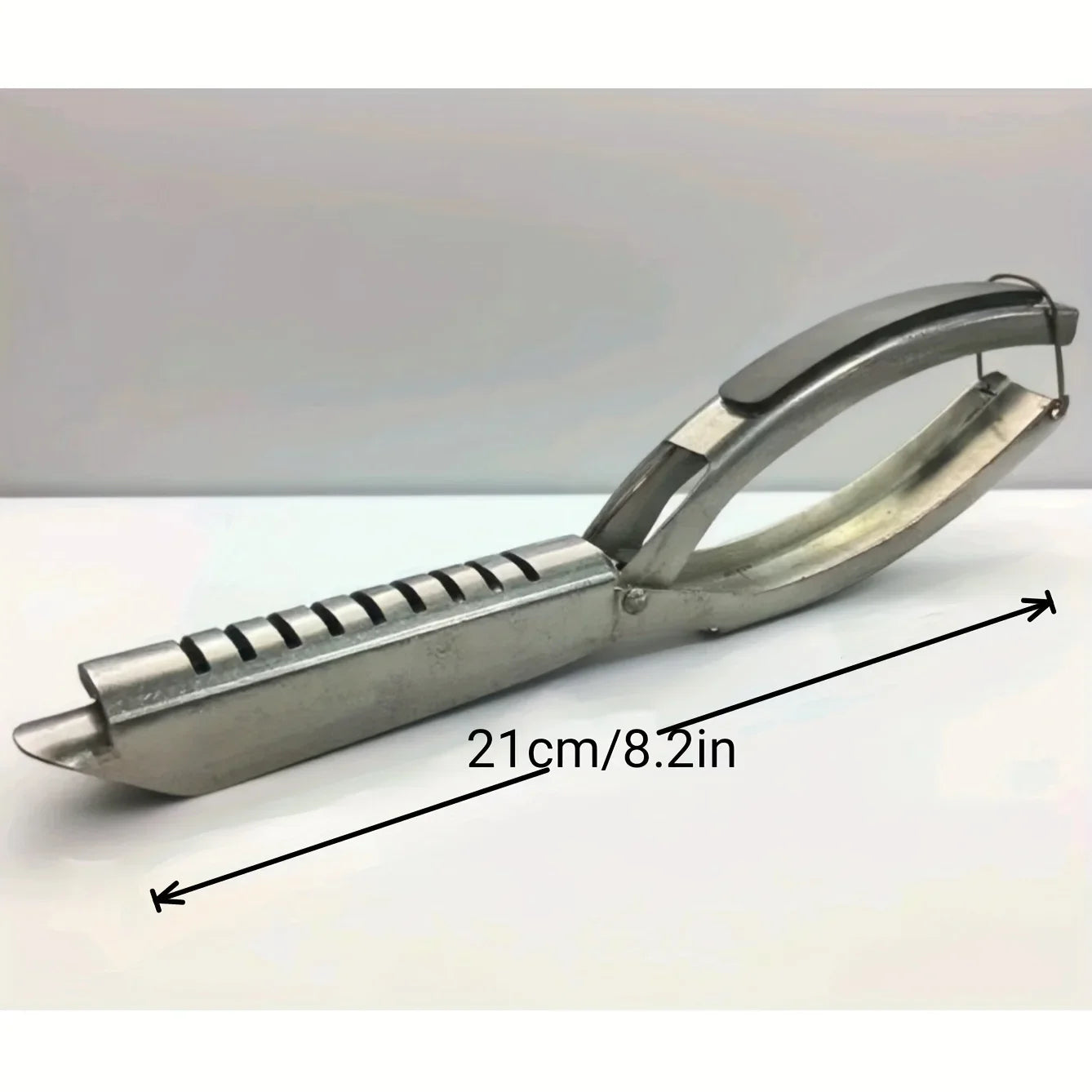 Stainless Steel Rib Membrane Removal Tool with Ergonomic Handle BBQ Prep Tool