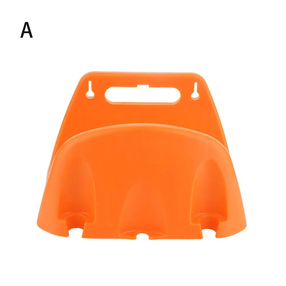 Garden Hose Holder Orange Wall Mounted Hose Storage Rack for Irrigation Hose Pipe and Watering Accessories