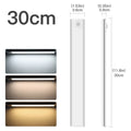 30cm USB Rechargeable Motion Sensor LED Light Bar Magnetic Cabinet Light 3 Colour Modes