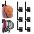6 Piece Adhesive Wall Hooks No Drill Strong Paste Hook Storage Rack