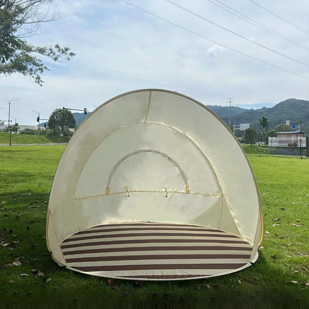 Portable Pop Up Beach Tent with UV Protection Sun Shelter for Camping Garden and Beach