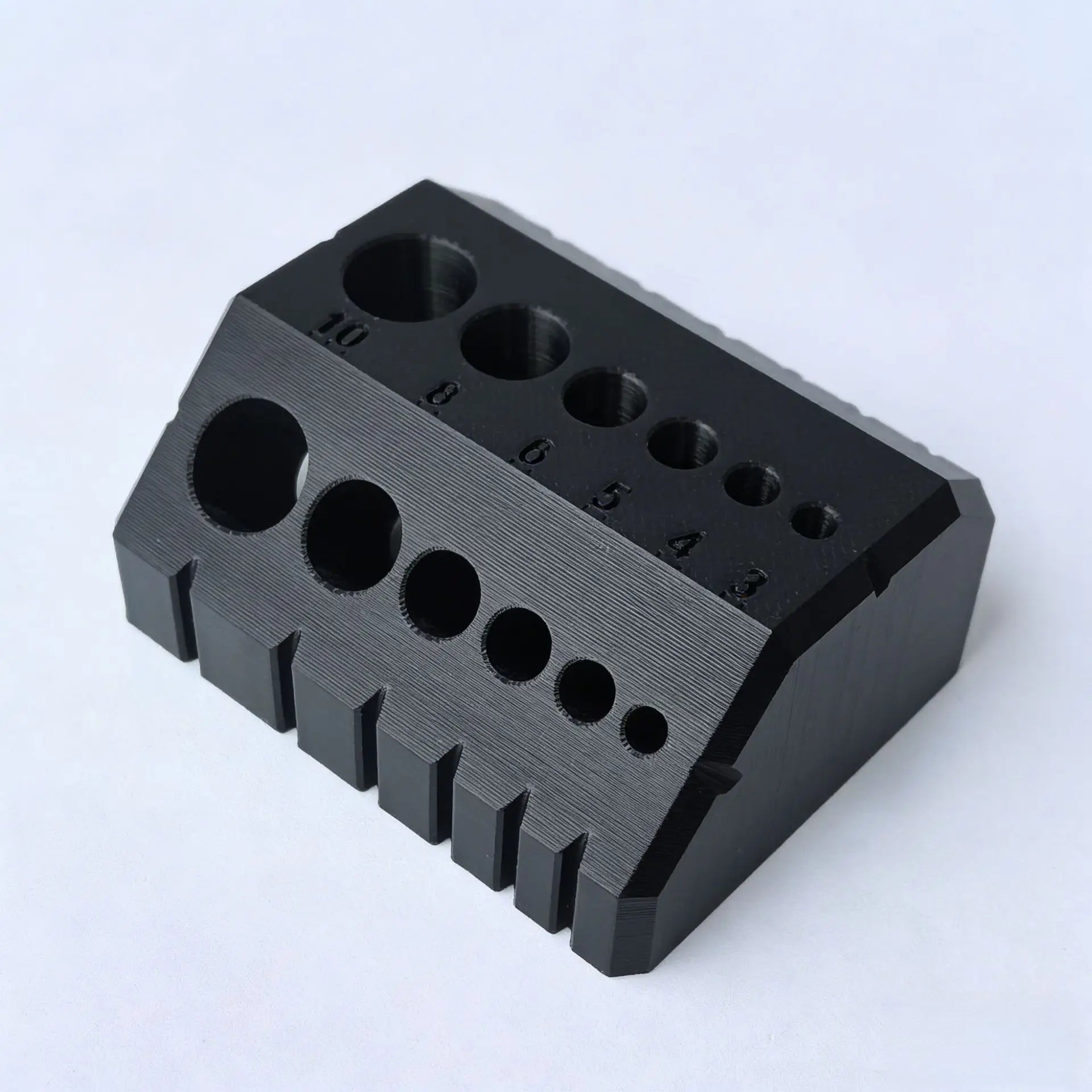 Portable 45° and 90° Drill Guide Jig Black Precision Alignment Tool for Woodworking and Joinery