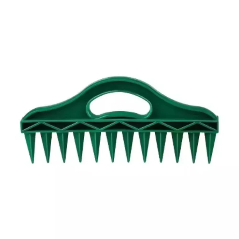 12 Hole Seed Spacer and Seeder Tool Manual Garden Planting Dibber Template