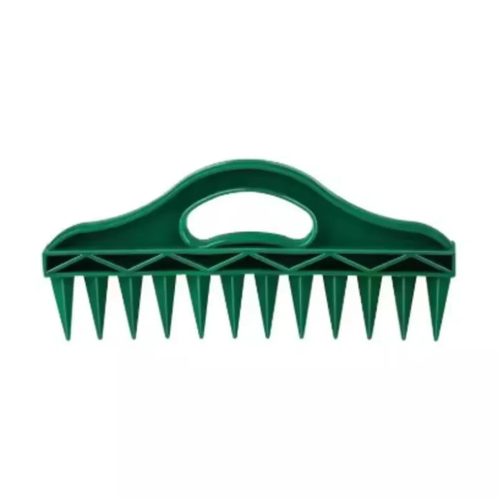 12 Hole Seed Spacer and Seeder Tool Manual Garden Planting Dibber Template