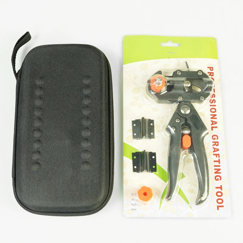 Grafting Pruner Tool Metal Branch Cutter with Grafting Knife and Film for Garden Tree Plant Pruning
