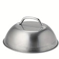 Stainless Steel BBQ Grill Cover 9 Inch Cooking Dome Outdoor Barbecue Accessory