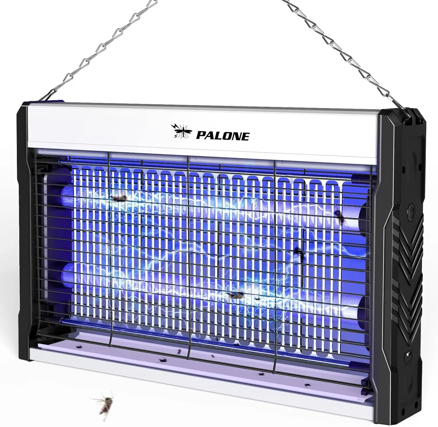 Electric Bug Zapper 3200V Indoor Insect Killer with LED Light and Removable Tray