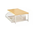 Multifunctional Kitchen Storage Shelf White Organizer Rack for Microwave Pantry Bathroom and Garage