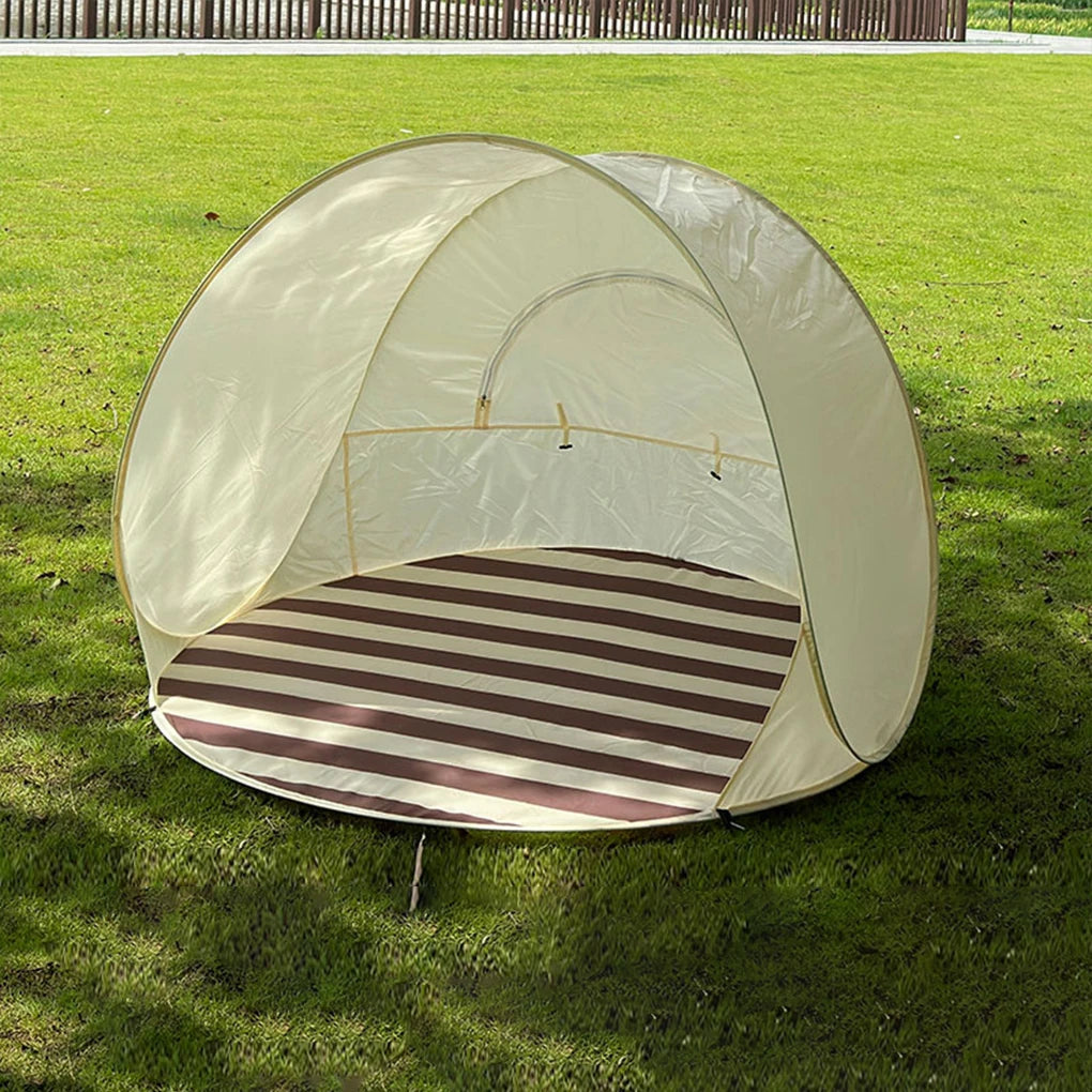 Portable Pop Up Beach Tent with UV Protection Sun Shelter for Camping Garden and Beach