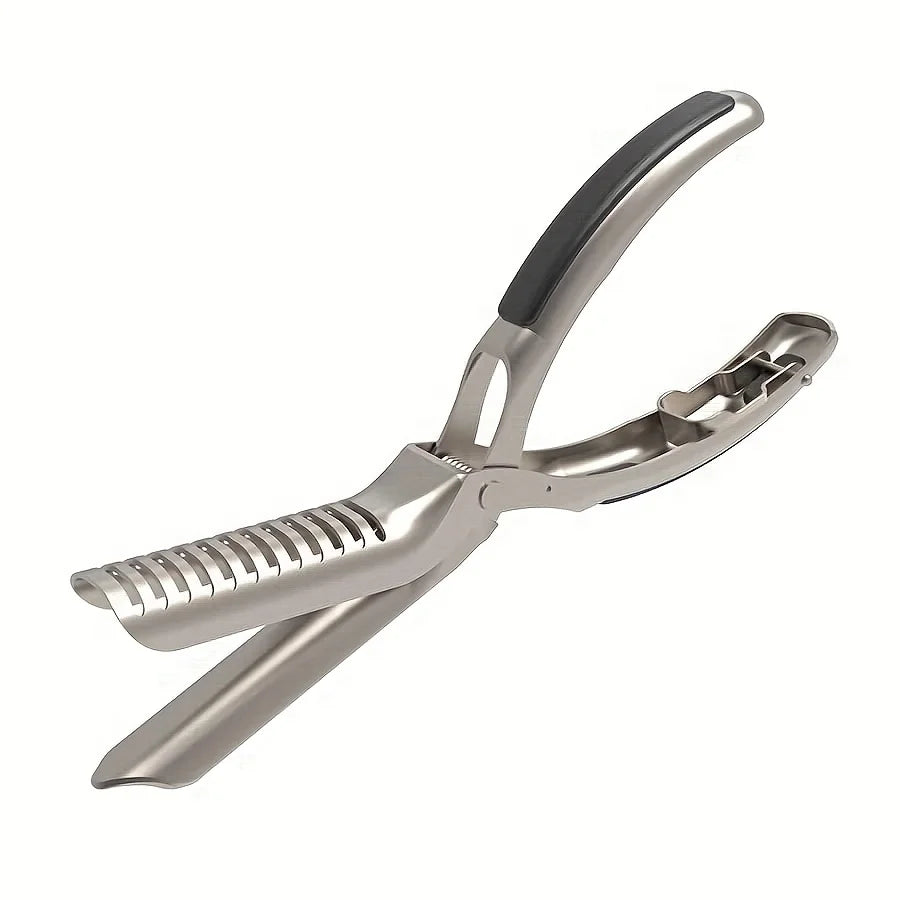 Stainless Steel Rib Membrane Removal Tool with Ergonomic Handle BBQ Prep Tool