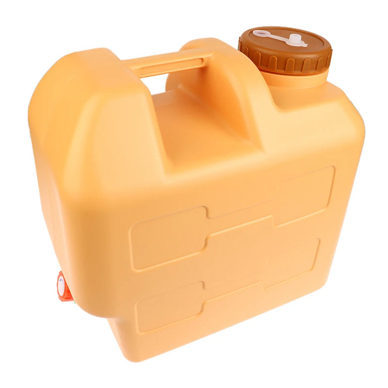 20L Portable Water Storage Tank with Spigot Soap Dispenser and Carry Handle for Camping