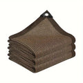 2x5m Coffee Sun Shade Net UV Resistant Garden Shade Cloth for Plants Greenhouse Patio and Outdoor Protection