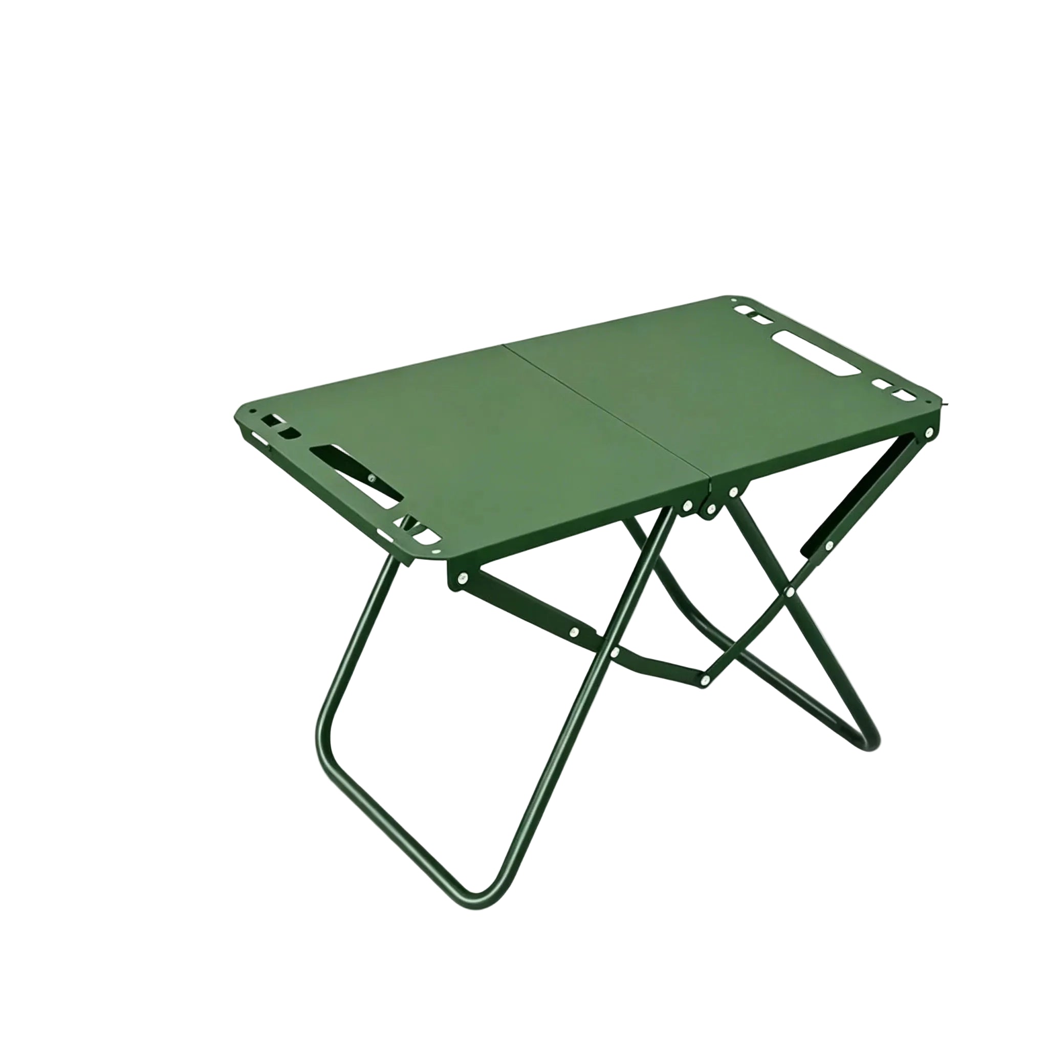 Portable Foldable Camping Table Lightweight Picnic Table with Hollow Edge Design for Outdoor Travel Beach and Fishing