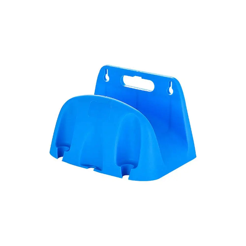 Garden Hose Holder Blue Wall Mounted Hose Storage Rack for Irrigation Hose Pipe and Watering Accessories