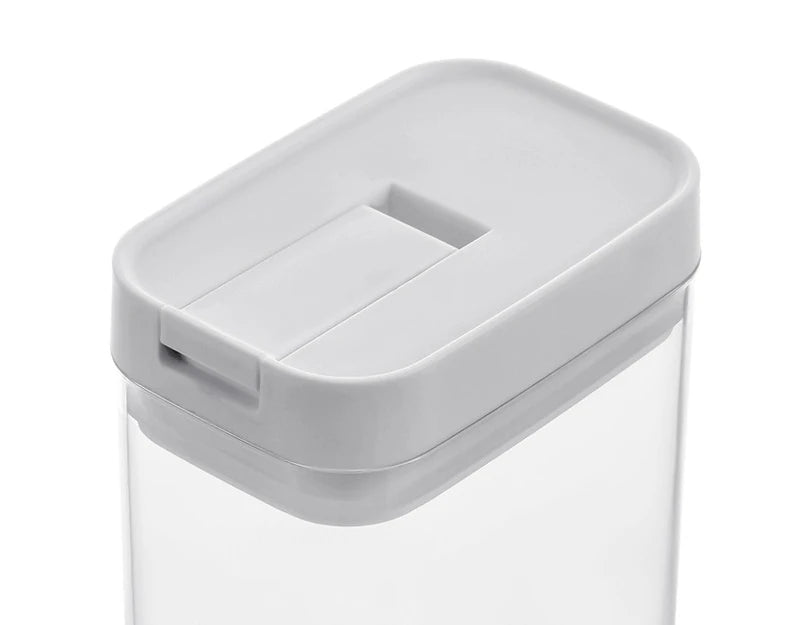 500ml Transparent Pasta Storage Box Plastic Dry Food Container with Lid