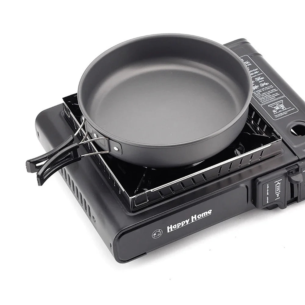 Stainless Steel Foldable Stove Wind Screen for Camping Gas Burner Cooking