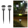 2 Pack Solar Pathway Lights Outdoor Waterproof Garden Yard LED Lighting White