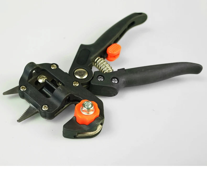Grafting Pruner Tool Metal Branch Cutter with Grafting Knife and Film for Garden Tree Plant Pruning