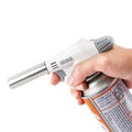 Portable Butane Gas Torch with Auto Ignition Adjustable Flame for BBQ Cooking Camping