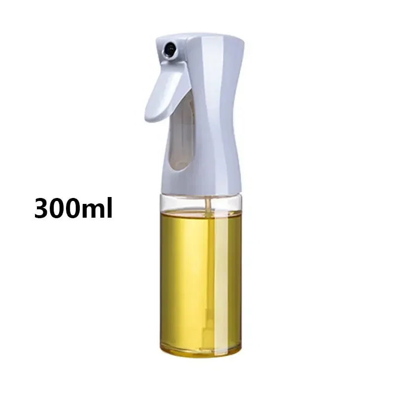 3 Piece 300ml Oil Spray Bottles White Kitchen Mist Sprayer for Cooking BBQ