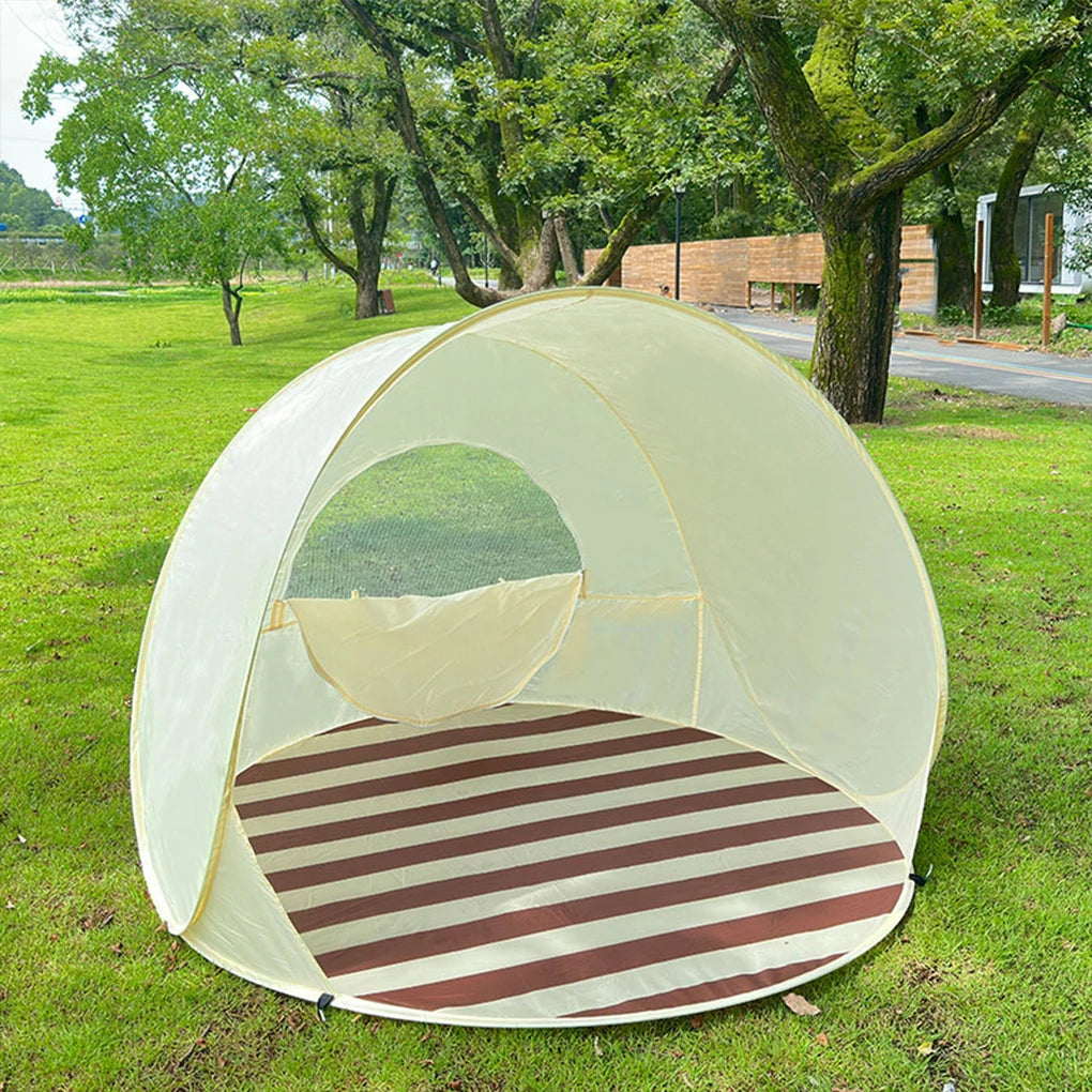 Portable Pop Up Beach Tent with UV Protection Sun Shelter for Camping Garden and Beach