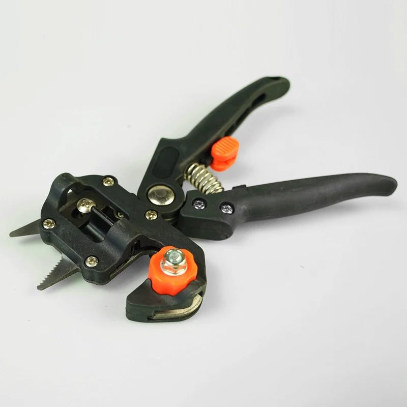 Grafting Pruner Tool Metal Branch Cutter with Grafting Knife and Film for Garden Tree Plant Pruning