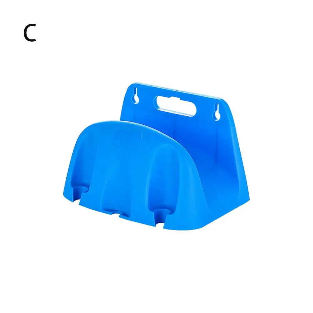 Garden Hose Holder Blue Wall Mounted Hose Storage Rack for Irrigation Hose Pipe and Watering Accessories