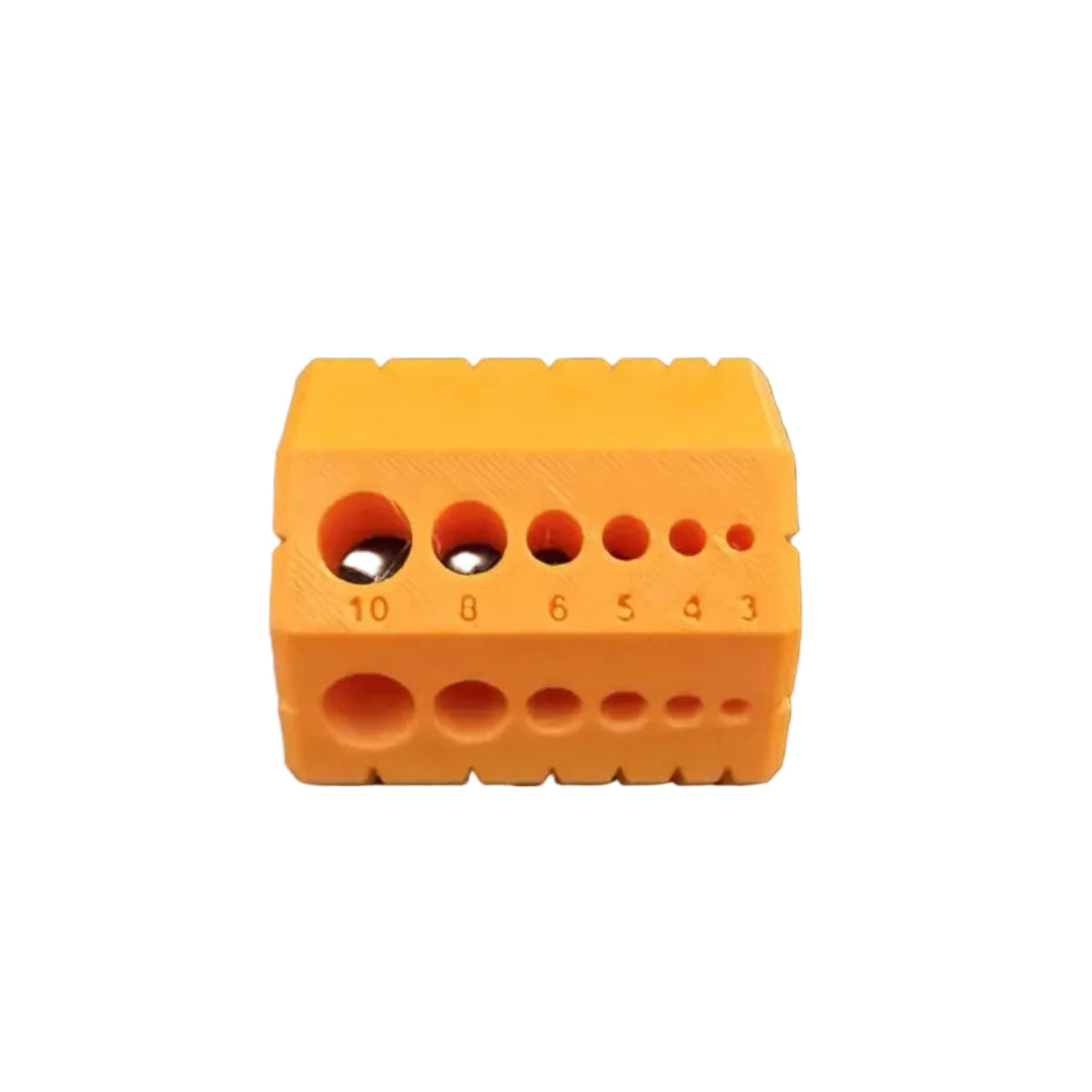 Portable 45° and 90° Drill Guide Jig Orange Precision Alignment Tool for Woodworking and Joinery