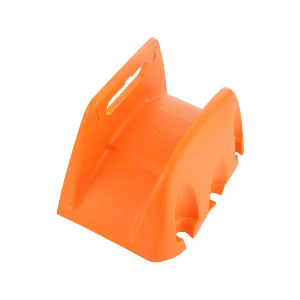 Garden Hose Holder Orange Wall Mounted Hose Storage Rack for Irrigation Hose Pipe and Watering Accessories