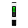 4 in 1 Digital Water Tester White TDS EC Temperature Meter with LCD