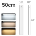 50cm USB Rechargeable Motion Sensor LED Light Bar Magnetic Cabinet Light 3 Colour Modes