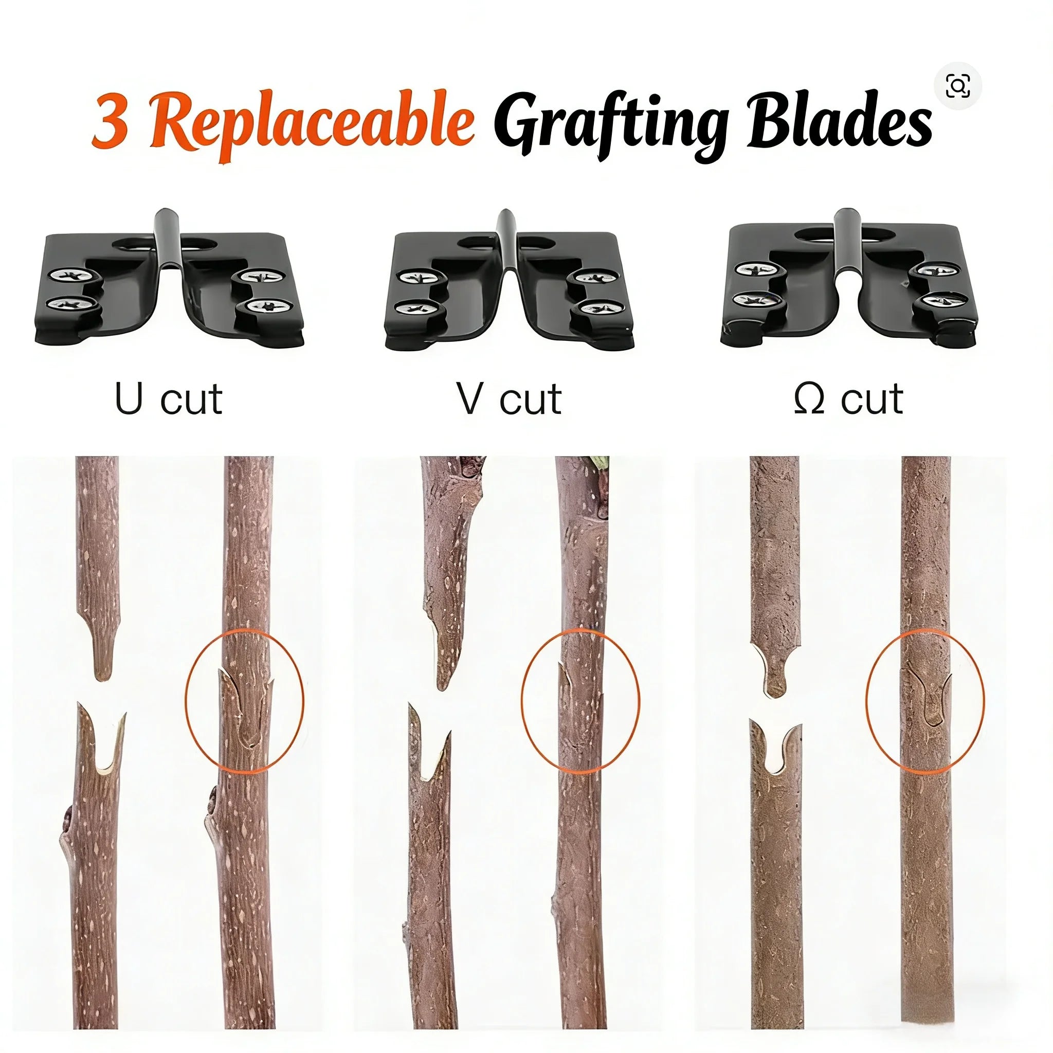 Grafting Pruner Tool Metal Branch Cutter with Grafting Knife and Film for Garden Tree Plant Pruning