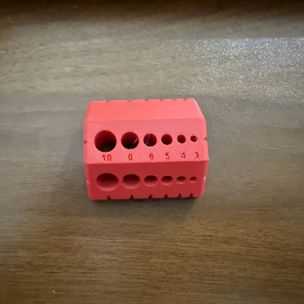 Portable 45° and 90° Drill Guide Jig Red Precision Alignment Tool for Woodworking and Joinery