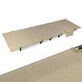 Portable Khaki Folding Camping Cot Bed Heavy Duty Outdoor Camping Hiking Travel Fishing Guest Use