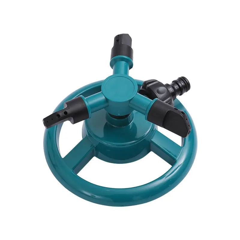 1 Piece 360 Degree Garden Sprinkler Automatic Rotating Water Sprinkler for Lawn Irrigation and Garden Watering