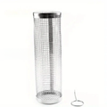 30cm Stainless Steel BBQ Grill Cage for Outdoor Camping Grilling